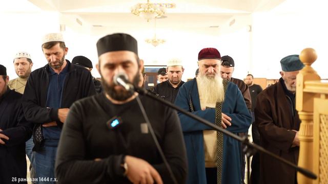 Ночной намаз в центральной мечети с. Цияб-Цолода 26 рамадан 1444.