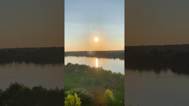 Дубна Волга закат