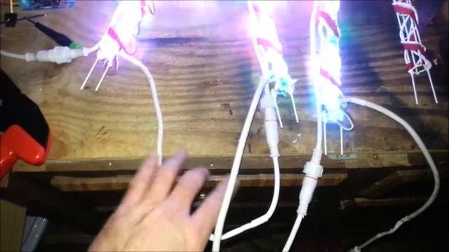 Pixel Candy Canes 2015 Leechburg Lights