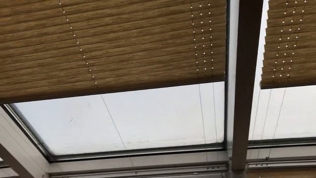 электрические жалюзи плиссе