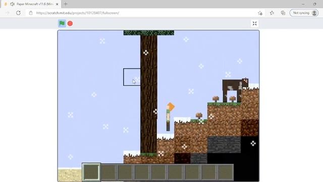 TWITCH-(Creative) Minecraft Java Edition, But 2D-Texting