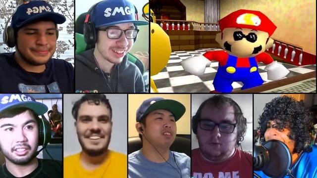 Mario Reacts To Funny Tik Toks REACTION MASH-UP74
