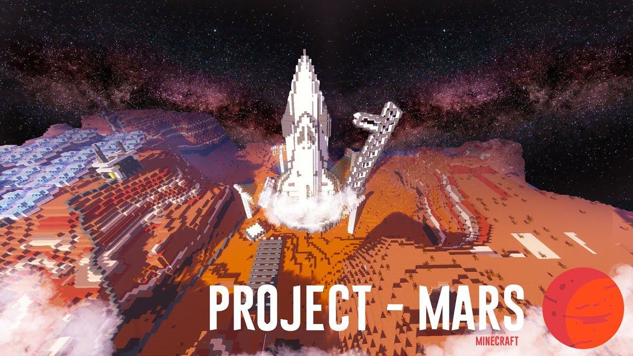 База экспедиции на Марсе (Mars project) - таймлапс