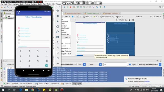 Membuat Perhitungan Volume dengan Teknik Web View pada Android Studio