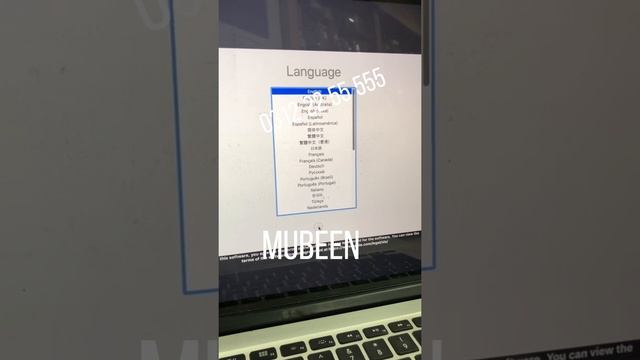 Apple MacBook Pro 2013 Retina Display 15 inch installation Mac OS Mojave Services Available in FSD
