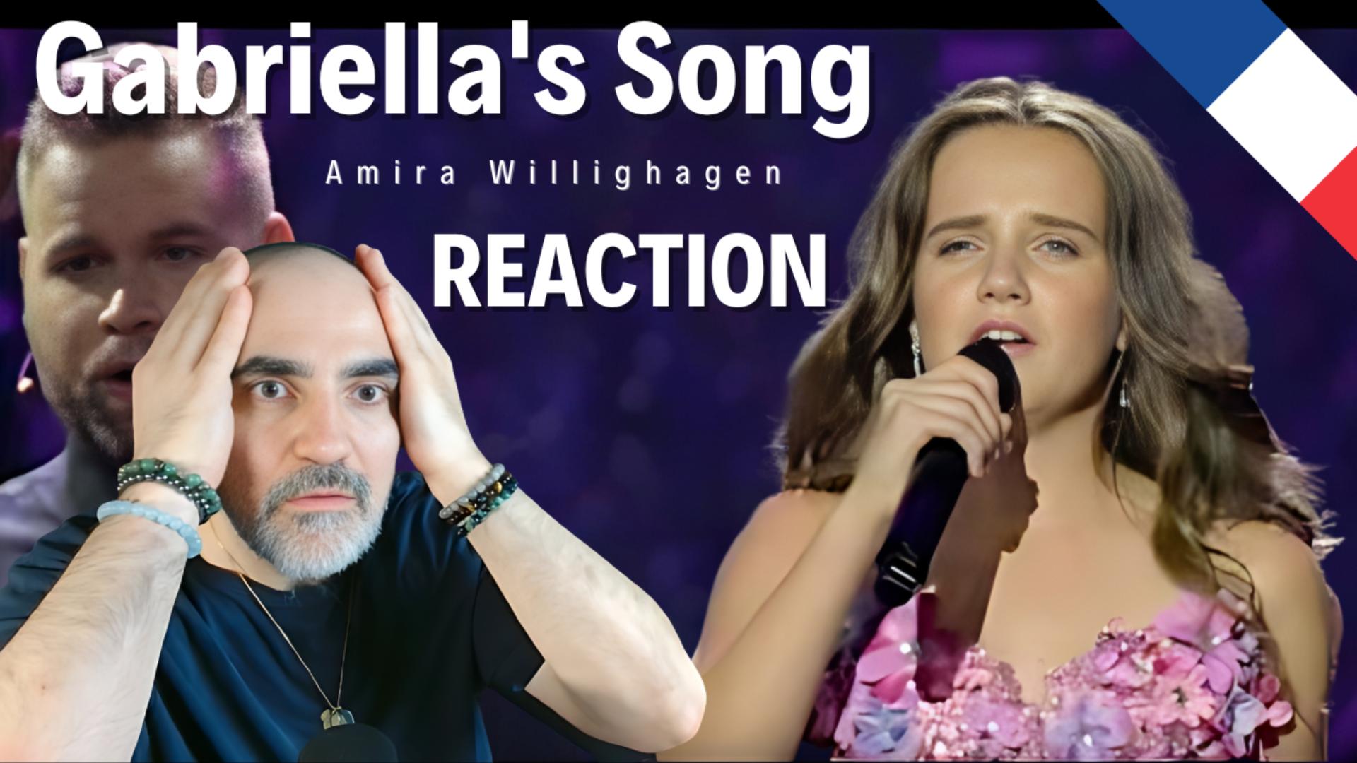 Амира Виллигхаген - Песня Габриэллы 2018 ║ Французская реакция!