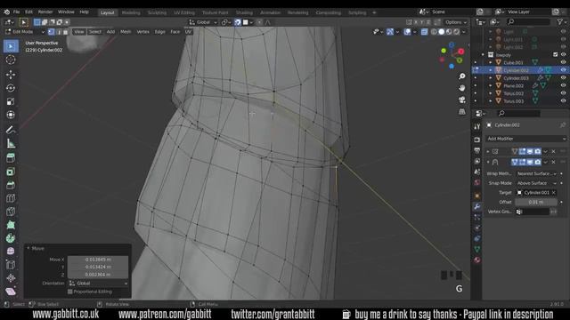 Axe - Detailed Game Objects -  P11 - Retopology Setup