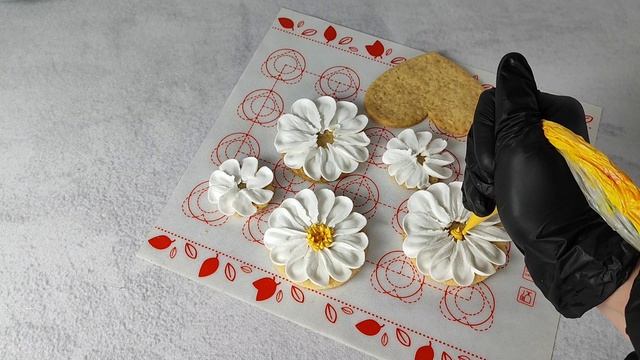 Зефиросендвичи ромашки