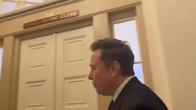 Илон Маск в коридорах Конгресса: Я приехал в качестве гостя нетаньяху