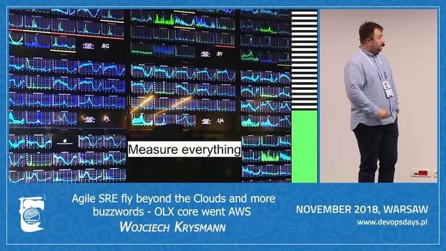 DevOpsDays Warsaw 2018 - Wojciech Krysmann - Agile SRE Fly Beyond The Clouds And More Buzzwords