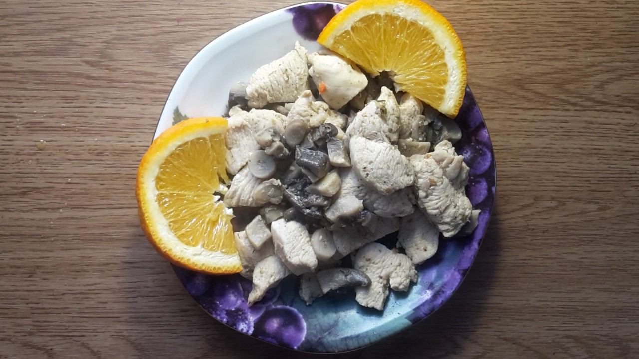 ДИЕТА ДЮКАНА. ФИЛЕ КУРИЦЫ С ШАМПИНЬОНАМИ ЗА 5 МИНУТ.ВКУСНО И БЫСТРО ПОХУДЕТЬ. ДЮКАН. ПОХУДЕНИЕ.Тутси