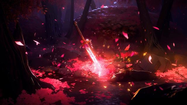 Магический Сказочный Меч | An Ancient Magic Sword in a Fairy Forest - Живые Обои