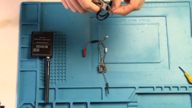 Сделал первую наземную станцию под 5.8G | Для антенны Triple Feed Patch Array.