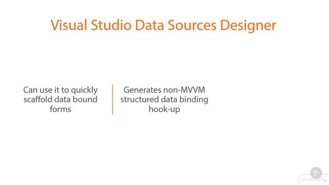 02. Using the Visual Studio Designer and Data Sources