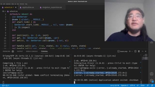 Cluster singletons with the :global registry: Advent of Elixir Day 20