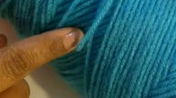 Knit with Two Strands of Yarn as One on a Knitting Loom