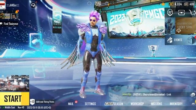 2022 PMGC Theme Song  2022 PMGC Avatar Frame Permanente  With PMGC Lobby  PMGC   PUBG MOBILE