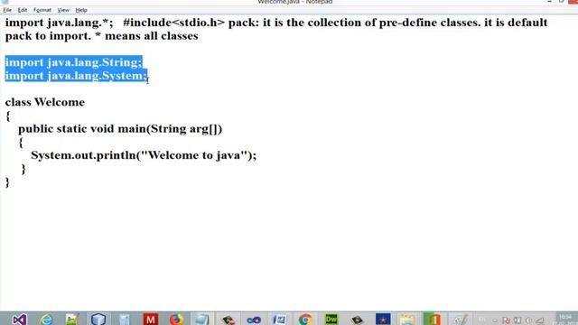 How to Run Java Program on Netbeans  and Full Explanation of First java Program