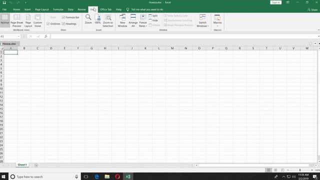 How to Enable or Disable Formula Bar in Excel 2019