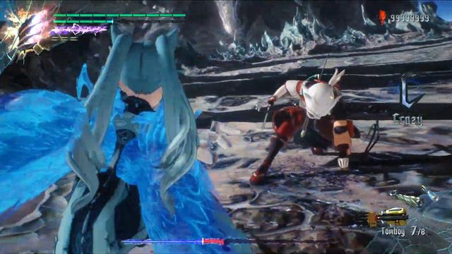 Devil May Cry 5 Mods - Kazuha Vergil VS Keqing Nero【Mod Showcase】