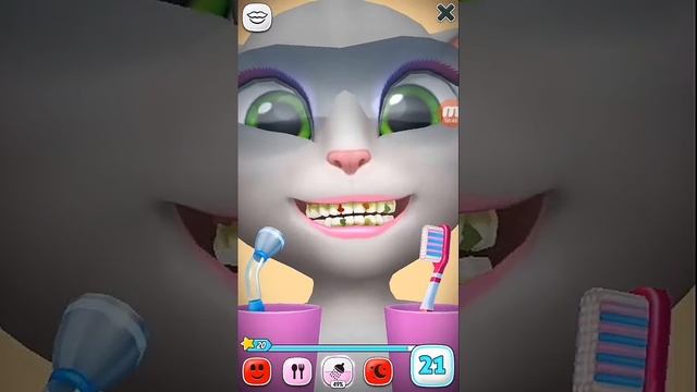 Я играю в игру ( моя говорящая Анджела )