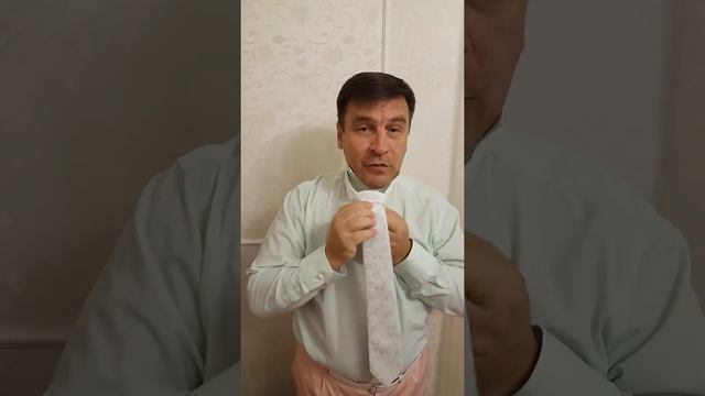 Как завязать галстук ?  Узел "Двойной Виндзор". Айдар Садыков.