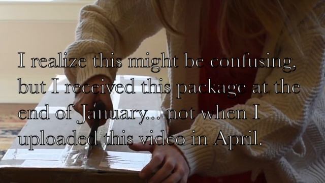 Unboxing My Dress Form! (from January) | Elise Jean