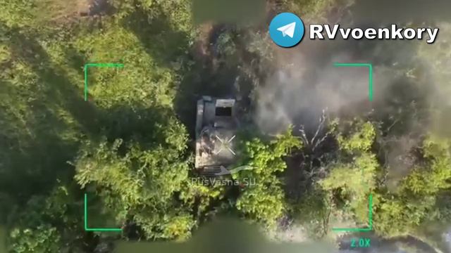 Операторы квадрокоптеров из 200-й отдельной гвардейской мотострелковой бригады уничтожили Бркдли