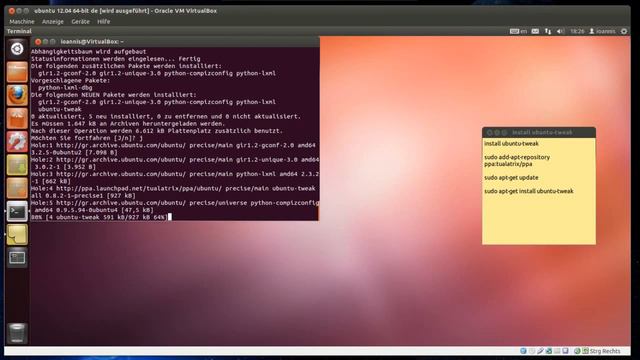 how to install ubuntu tweak on ubuntu tutorial de