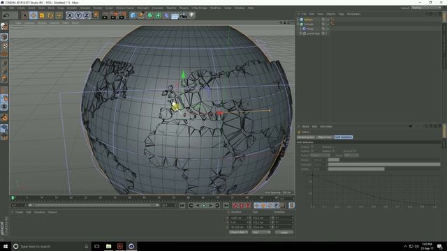 Cinema 4D Tutorial - Create Earth in C4D | Cinema 4D Beginners Tutorial | C4D Tutorial