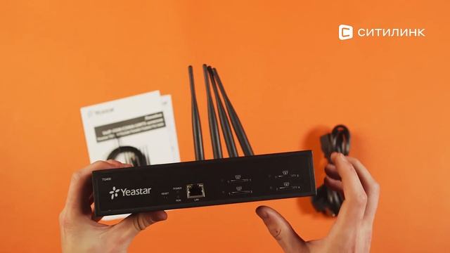 Обзор шлюза IP Yeastar TG400  Ситилинк