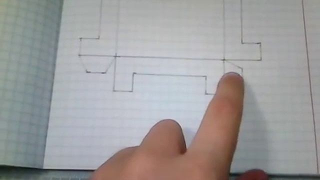 Майнкрафт из бумаги. Кровать