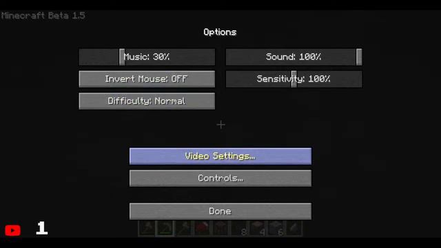 Playing Minecraft Beta 1.5...