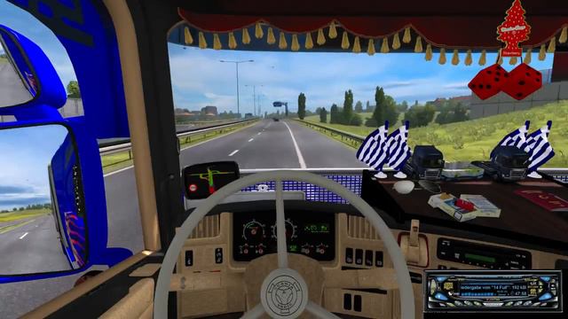 [ETS2]Greek Euro Truck SImulator 2  Scania R730 goes to Ukraine