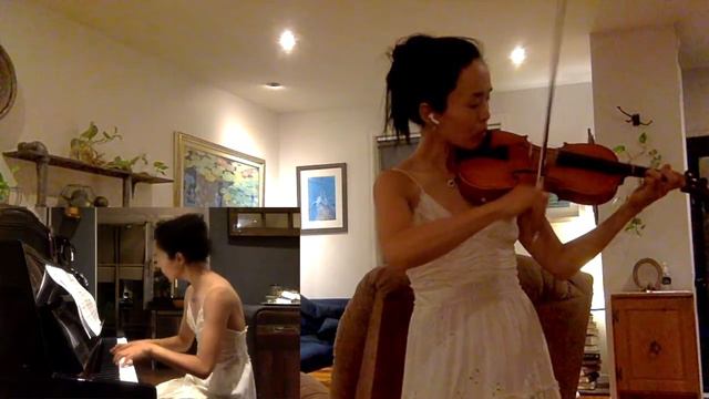 Minuet Boccherini - 11.5 Months Violin Progress - Self Duet (Violin & Piano) - Adult Beginner