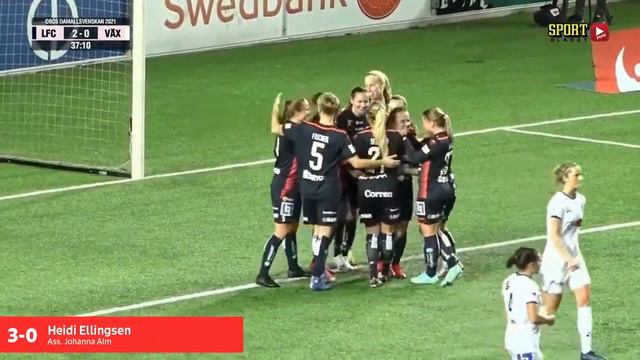 All Goals | Linköping FC - Växjö | Damallsvenskan | 2021