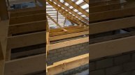 Стропильная система крыши дома гаража бани Каркасный дом утепление ската крыши шатровая кровля