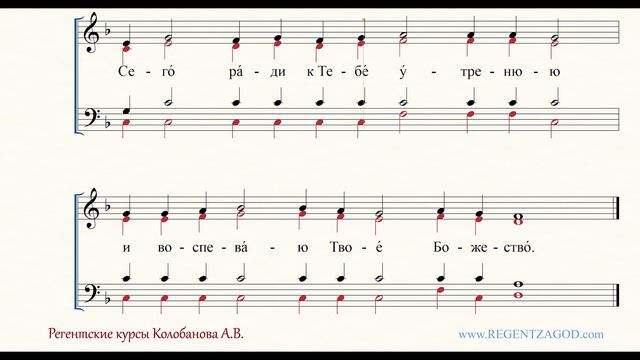 Глас 7, песнь 5, ирмос: "Нощь не светла"