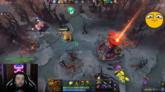 STRAY БЕСЕДА С ДОНАТЕРОМ ! ВЕНОМАНСЕР Carry mid Dota 2 ! Лучшее со Стреем
