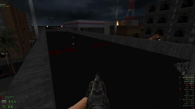 Кооп-забег в Brutal Doom: The hell of earth starter pack с Юрой #13. Уровень 16. Dead streets. Сон.