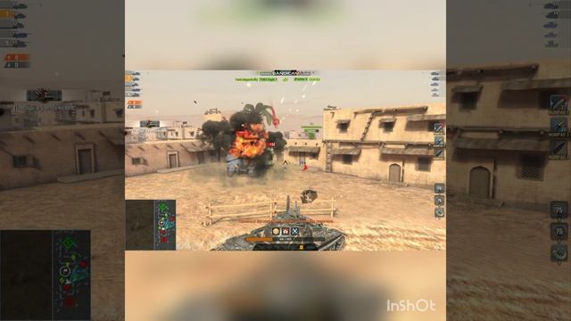 #wotblitz #shorts #столкновение РЕЖИМ ОГОНЬ! БЫСТРО И СЛАЖЕНННО! ??????????