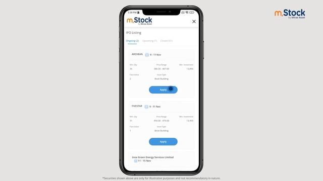 How to apply for an IPO on m.Stock: Tutorial | IPO Application on m.Stock | mStock App