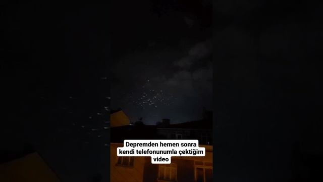НЛО над турецким городком