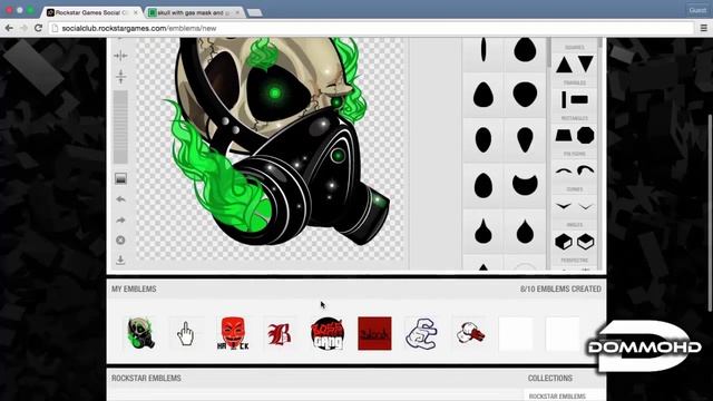How to get a custom crew emblem On Gta V online 1.27/1.31 Mac OSx