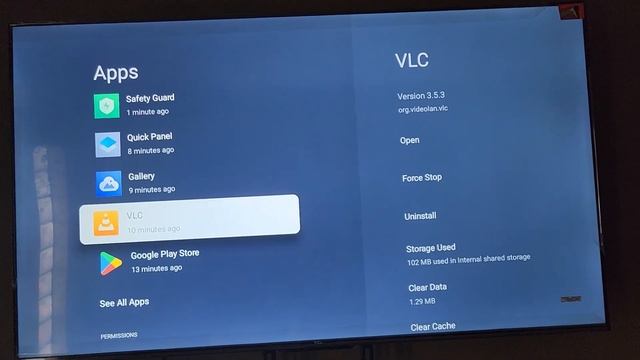 How to clear Cache on Google TV