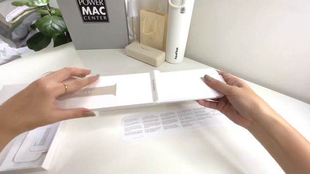 apple watch SE (starlight) unboxing ⌚️✨