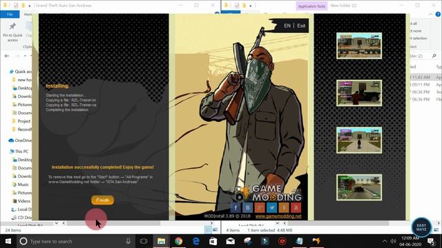 How to Install RZL-TRAINER in GTA San Andreas - GTA V Trainer