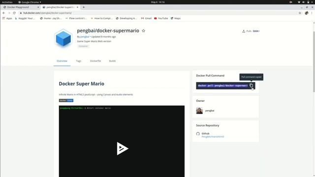 Deploy a SuperMario on Docker