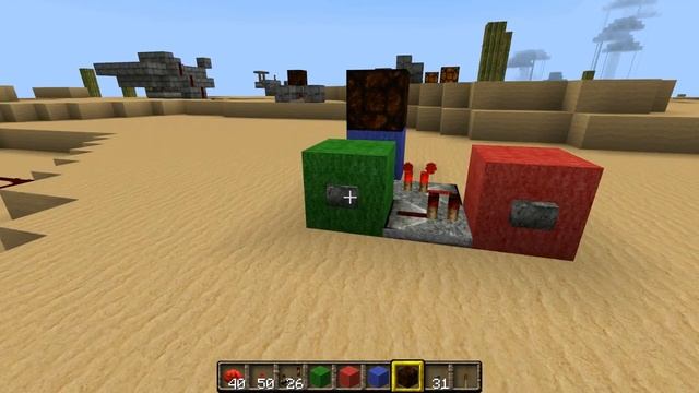 Ячейка памяти на повторителях 1.4.2 [Уроки по Minecraft]