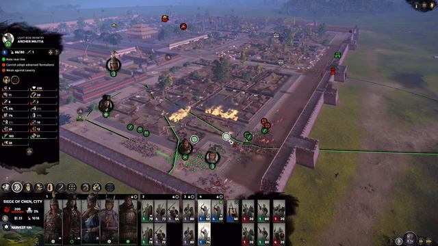 Total War THREE KINGDOMS Caocao曹操 (A World Betrayed) Playthrough, Romance/veryhard part 1